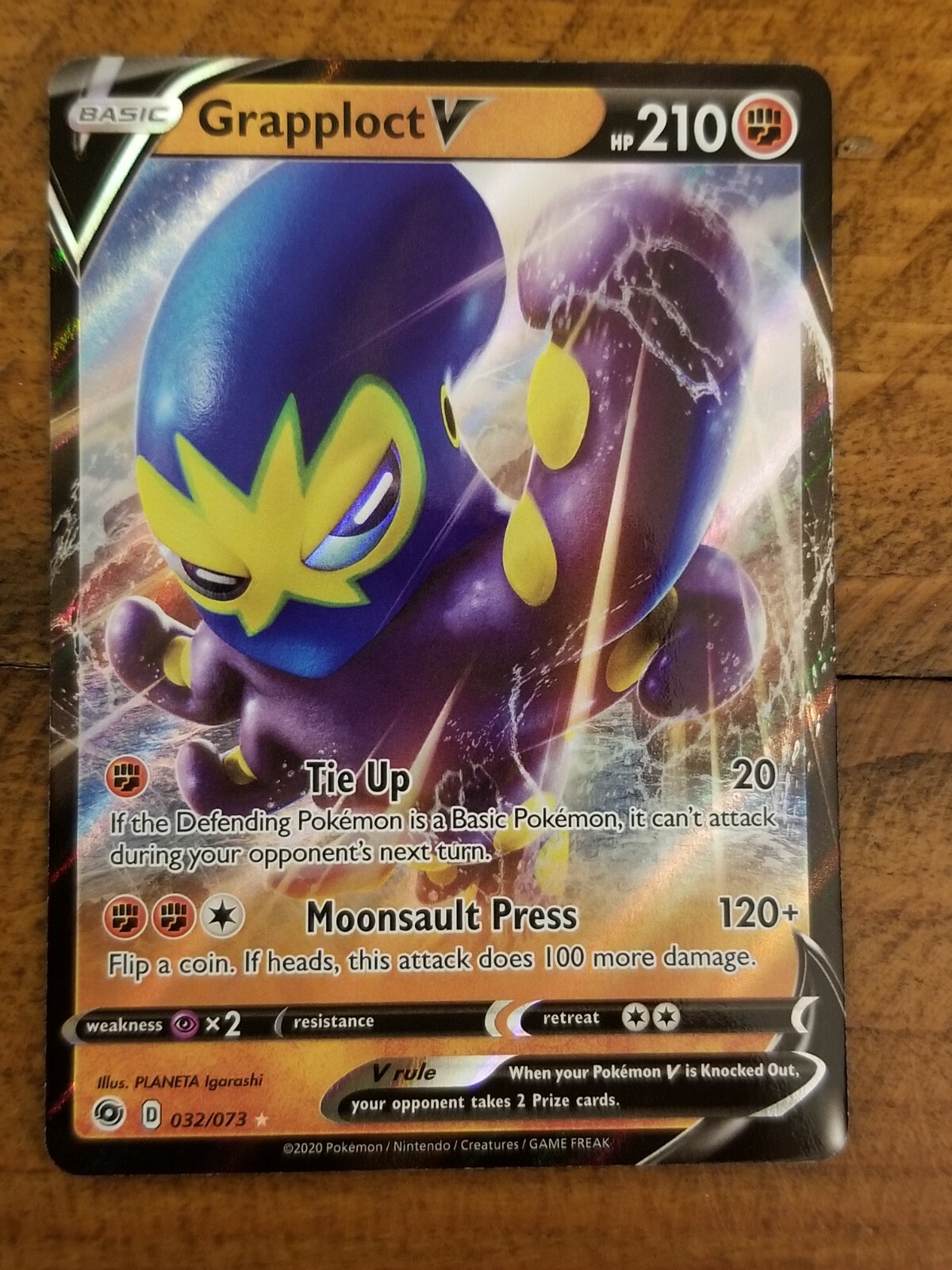 GRAPPLOCT V 032/073 Champions Path Pokemon Card Mint/Near GRAPPLOCT V 032/073 Champions Path Pokemon Card Mint/Near