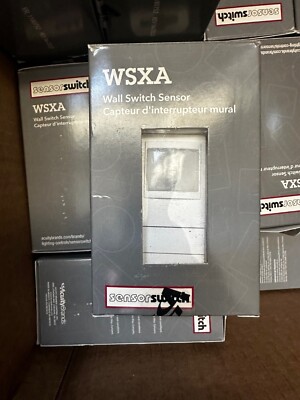 Acuity Controls WSXA PDT WH Wall Switch Occupancy Sensor White