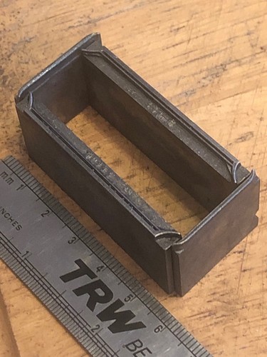 Ornament Letterpress Border Corner 18 Pt Decorative Metal Printing Block Dingbat