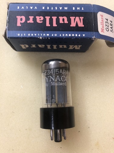 ⭐︎ Bang On Norma ⭐︎ Mullard 12AX7 4本組 Mullard 12AU7/ECC82 Long Plate Square getter NOS NIB matched