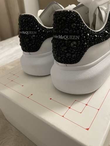 つかささん専用Alexander McQueen スニーカー ブラック/ホワイト Alexander McQueen Colour-Block Low-Top Sneakers 'White Grey