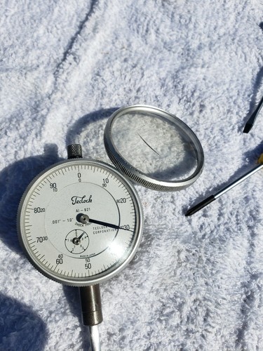 Bezel with lens Type 1 teclock dial indicator AI-921 made in USA.