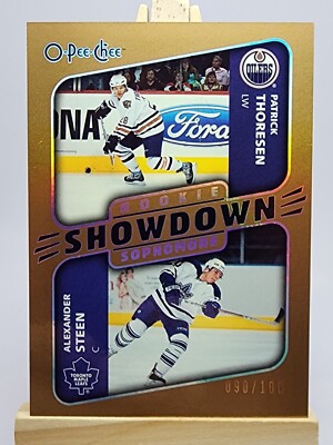 Alexander Steen Patrick Thoresen 06-07 O-Pee-Chee Rookie Showdown #644 /100 RC