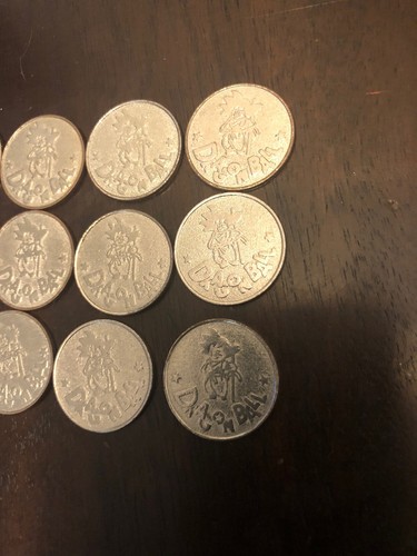 Dragon Ball Z Token Coin Super Goku Gambling Rare Original Arcade PS4 XBox