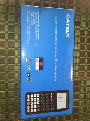 Scientific and Engineering Calculator w/ Graphic Functions Catiga CS-229 - Black