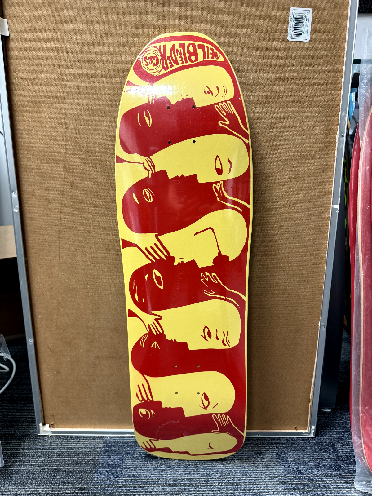 Gordon & Smith Neil Blender Faces RARE Yellow/Red NIS