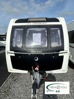 2017 Lunar Clubman SI 4 Berth TRANSVERSE BED Caravan - STOCK S081