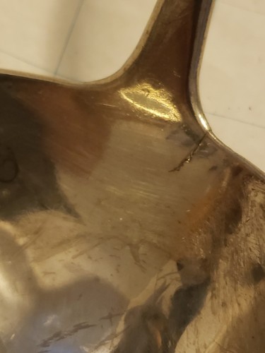 SCOTTISH STERLING SILVER LADLE SOUP LADLE Edinburgh Scotland ca1713 1789? 15