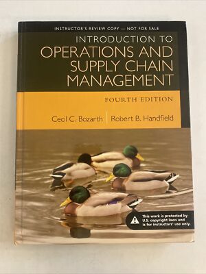 Introduction to Operations and Supply Chain Management (4th Edition) INSTR EDITN