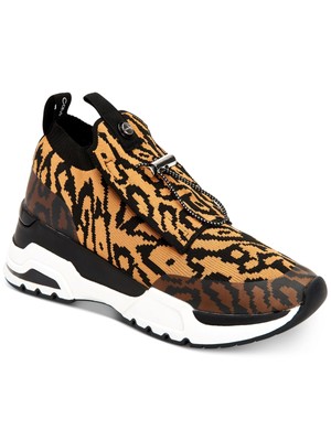 

CALVIN KLEIN Женские коричневые кроссовки на танкетке 1 на платформе Hue Athletic Sneakers, Коричневый, E5086