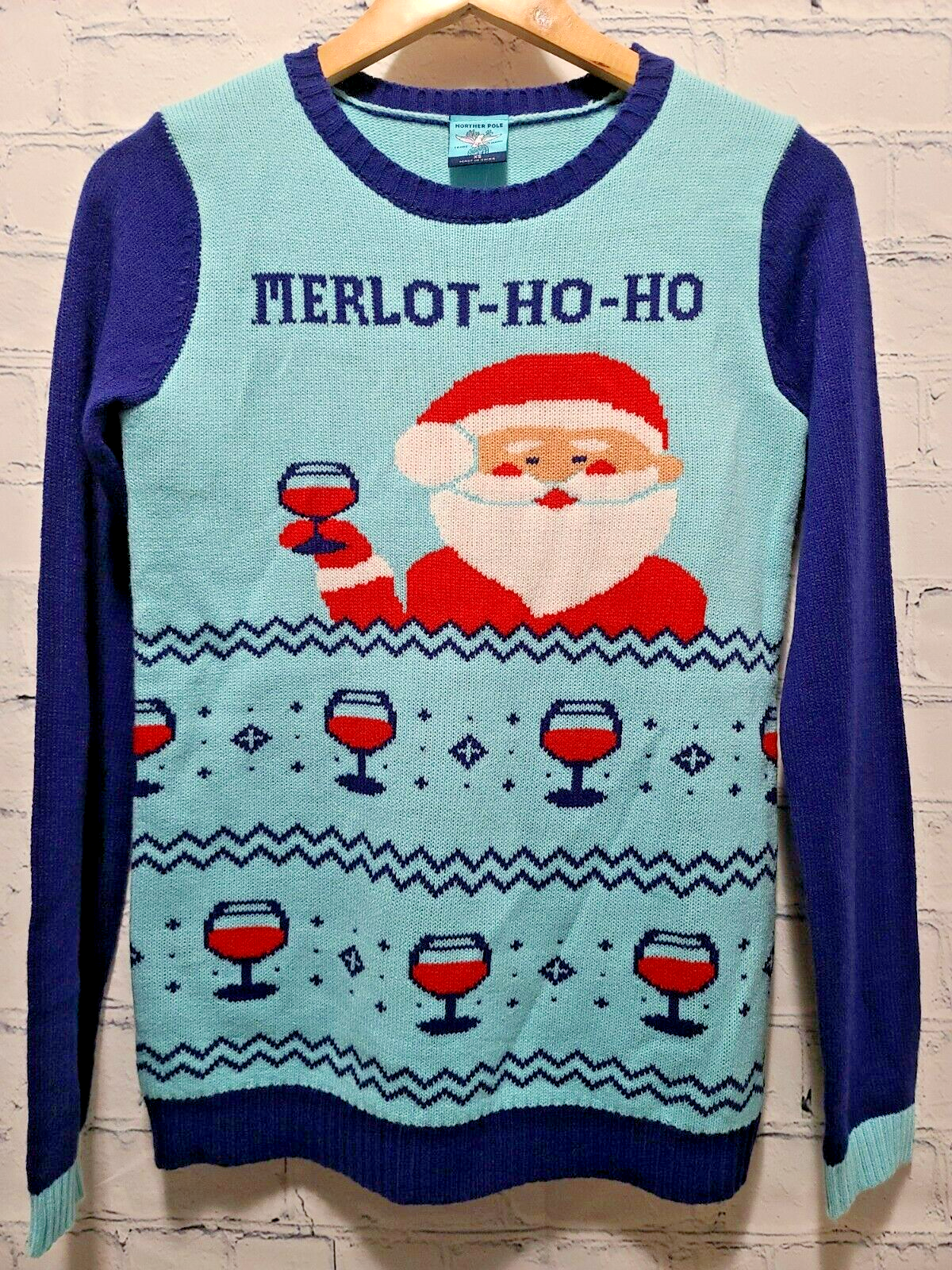 Merlot ho shop ho christmas sweater