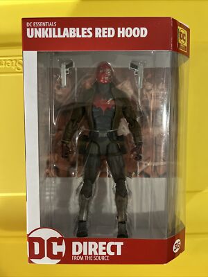 DC Essentials Dceased Unkillables Red Hood DC Direct 7 in Action Figure #36