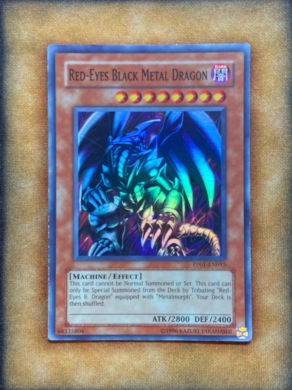 Yugioh Red-Eyes Black Metal Dragon PP01-EN015 Super Rare NM | eBay