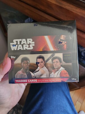New Star Wars Force Awakens Series 1 Special Edition Topps Hobby SEALED Box