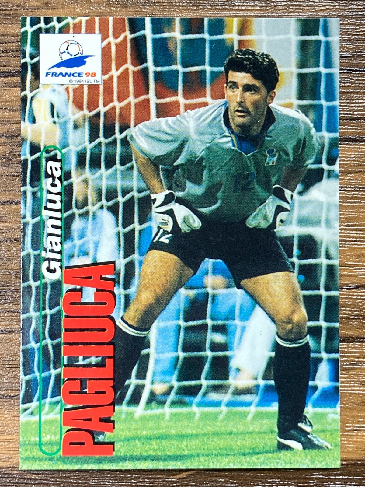 フランスワールドカップ1998カード81枚 Free Shipping! Panini 1998 France World Cup Card #6 Gianluca