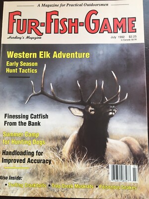 Fur-Fish-Game July 1992, Handloading For Improved Accuracy.