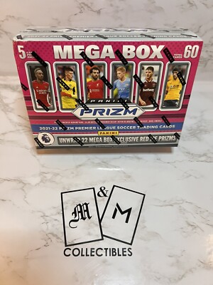 2021-2022 Panini Prizm Premier League Box - 60 Cards - Minor Damaged Corner