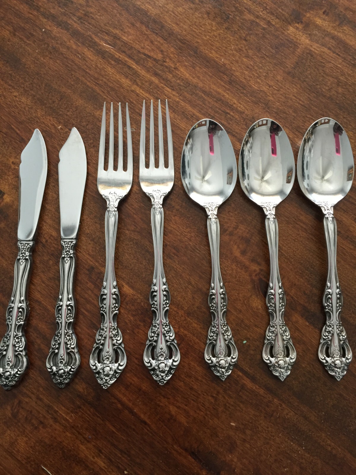 Silverware Stainless Mixed Lot 7pc