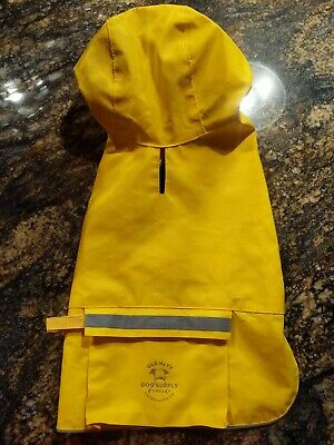 OLD NAVY DOG SUPPLY XS RAINCOAT JACKET YELLOW TRIED AND TRUE 