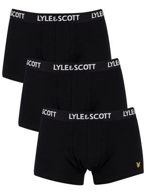 

Набор из 3 мужских плавок Lyle - Scott, черный, LSUWTC001-002