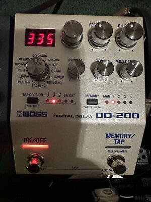 Boss DD200 Digital Delay Guitar Pedal
