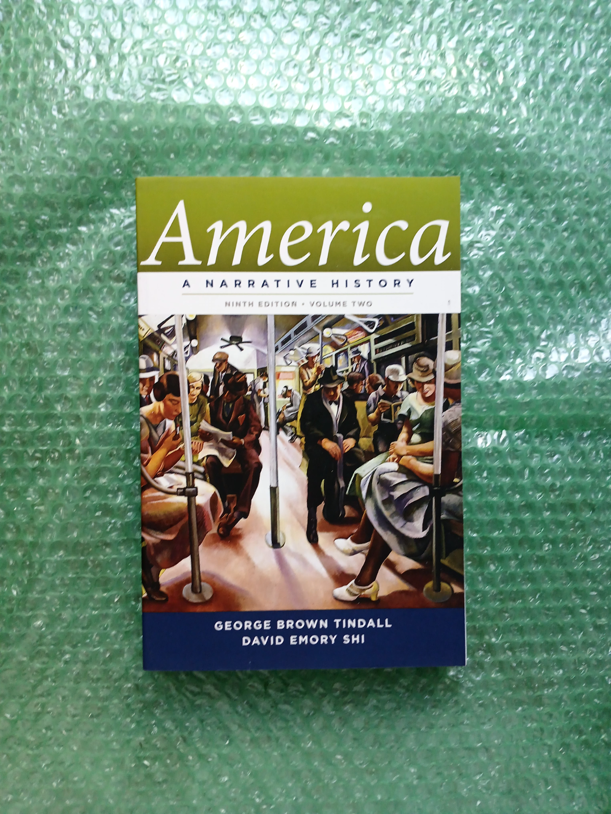 America A Narrative History by David Shi Vol. 2