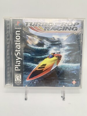 Turbo Prop Racing (Sony PlayStation 1, PS1 1998) Complete Game-Tested & Works!!!