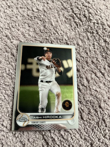 2022 Topps Chrome NPB Japan#108 Taishi Hirooka Yomiuri