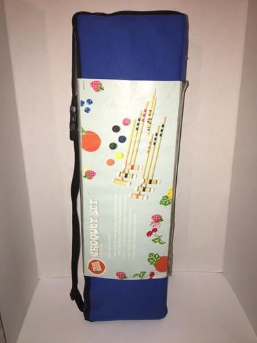 Vintage 2001 Fresh Squeezed Summer Croquet Set Target Brand New/ Sealed