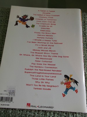 Favorite Children's Song 2nd Edition - Hal Leonard Organs Pianos etc 31 songs