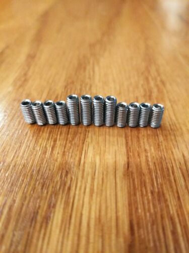 12 Stainless Saddle Height Screws for Fender MIM Strat M3X6mm, M3X8mm