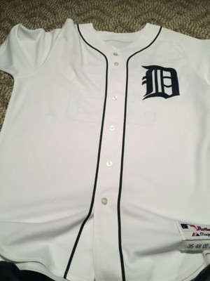 2007 Justin Verlander Game Worn home Spring Training Jersey!!   Team Letter!!
