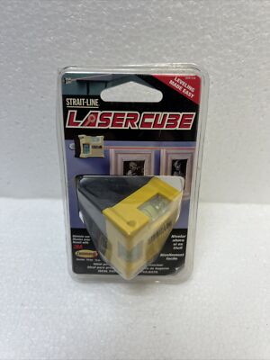 Strait-Line Laser Cube 6041104 Leveling Home Decor Projects NEW SEALED