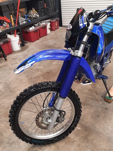43mm Yellow Fork boots Honda CR,XR Kawasaki KDX,KX Suzuki RM
