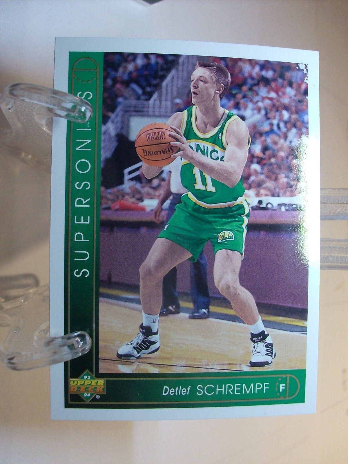 1993-94 Upper Deck Basketball #362 - Detlef Schrempf Seattle 1993-94 Upper Deck Basketball #362 - Detlef Schrempf Seattle