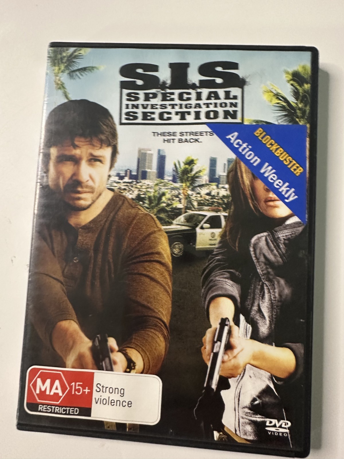 SIS Special Investigation Section DVD Region 4 Movie Pal