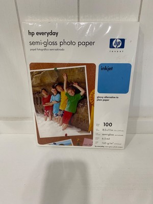 HP Semi Gloss Photo Paper New in Sealed Package 100 Sheets