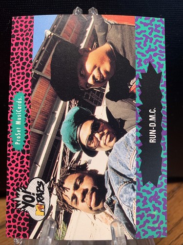 1991 Pro Set YO! MTV Raps #68 RUN-D.M.C. | eBay