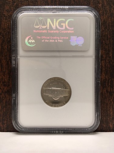 1993-S JEFFERSON NICKEL GRADED PF 69 ULTRA CAMEO BY NGC