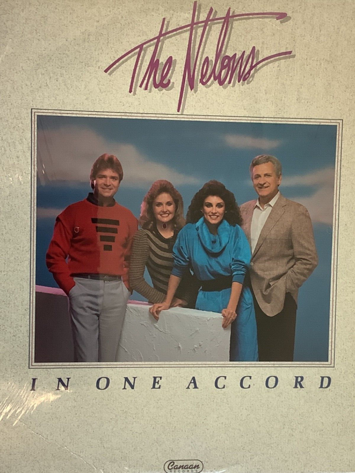 THE NELONS(Rex Nelon Singers)IN ONE ACCORD Karen Peck 1985 M- LP+bonus CD TESTED THE NELONS(Rex Nelon Singers)IN ONE ACCORD Karen Peck 1985 M- LP+bonus CD TESTED