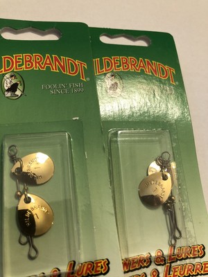 Hildebrandt Colorado Spinner Gold Size #1-2 Pack