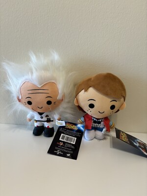 Back To The Future 7  Plush Marty Mcfly And Doc Brown NEW 2024