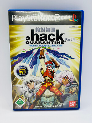 .hack Quarantine Dot Hack Sony Playstation 2 PS2 CIB COMPLETE BOX MANUAL