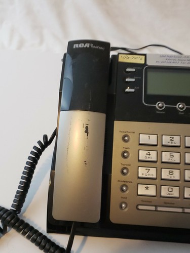 Rca 4-Line Phone with Digital Answering Machine, Caller ID (RCA25425RE1) TESTED