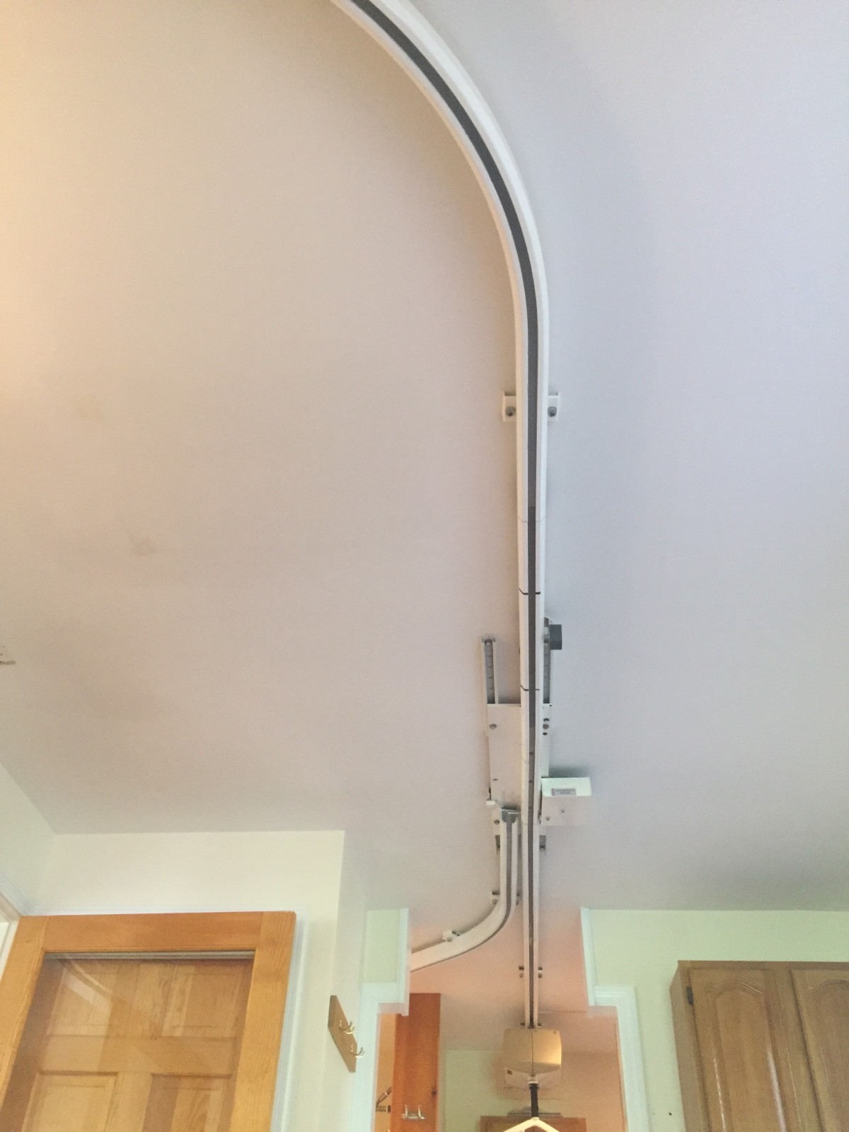 Horcher Unilift Barrier Free Ceiling Lift C-2 with track, track switch, slings