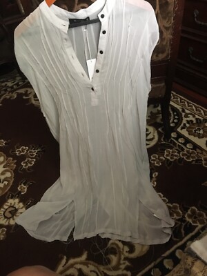 religion we live in black Silk  Woman Dress Size  Medium