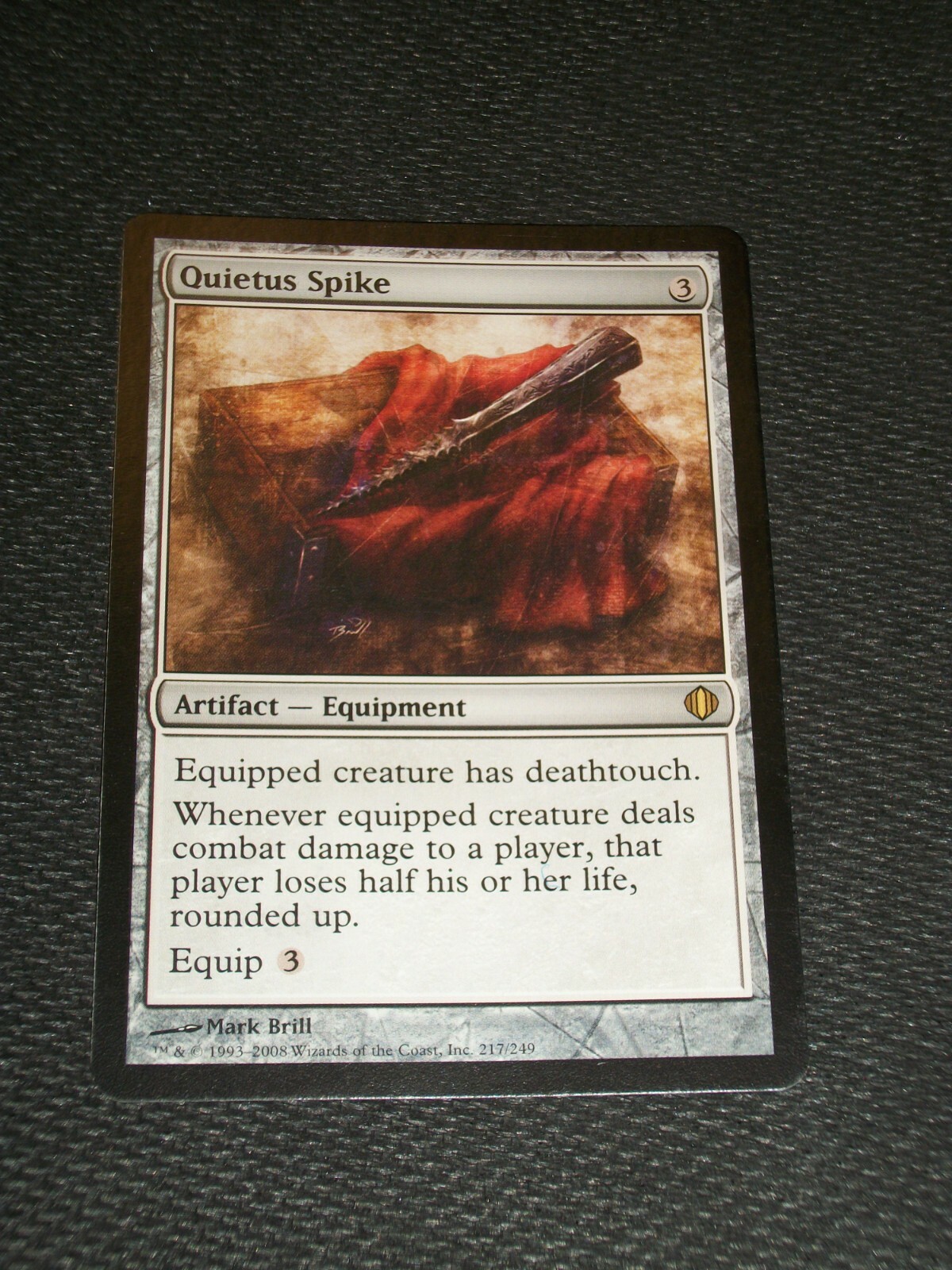 Magic the Gathering MTG QUIETUS SPIKE Shards of Alara Single