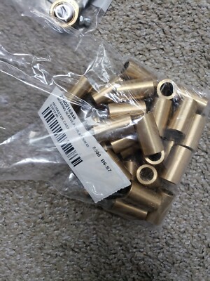 NEW LOT of 30 McMasters Carr Bronze bushings Sleeve Bearing .375'' ID # 6381k46