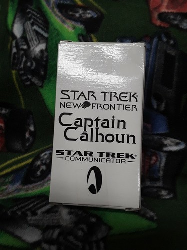 1998 Star Trek Communicator Fan Club New Frontier Captain Calhoun Action Figure