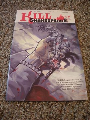 KILL SHAKESPEARE VOL 1 A SEA OF TROUBLES IDW PUBLISHING MCCREERY GRAPHIC NOVEL